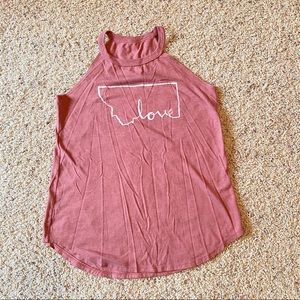 Brick Red Montana Tank Top